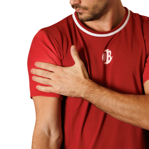 Playera Drybreak Advance Dryplay Vino
