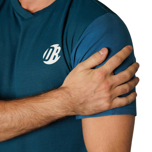 Playera Drybreak Dryplay Clásica Azul IPlay Padel