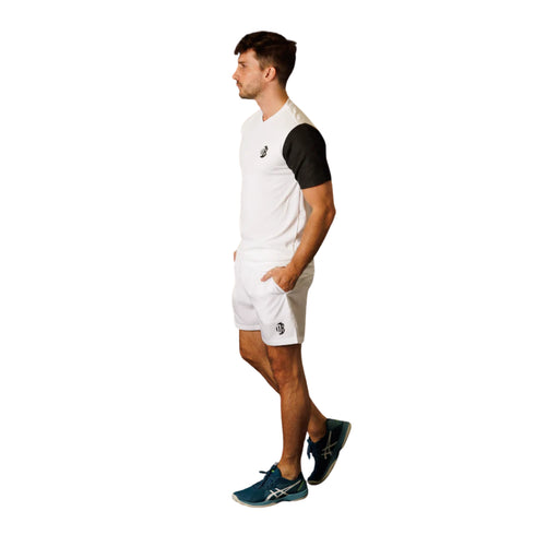 Playera Drybreak Dryplay Clásica Blanca IPlay Padel