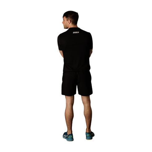 Playera Drybreak Dryplay Clásica Negra IPlay Padel