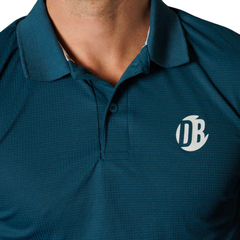 Playera Polo Drygame Azul