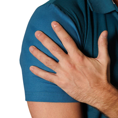 Playera Polo Drygame Azul