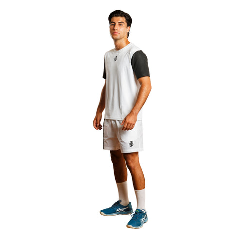 Playera Drybreak Clásica Dryplay Blanca IPlay Padel