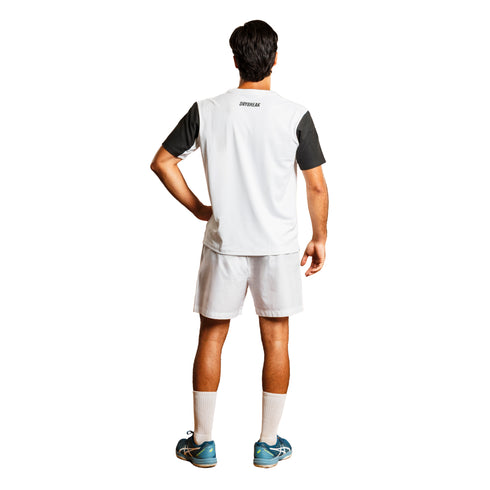 Playera Drybreak Clásica Dryplay Blanca IPlay Padel