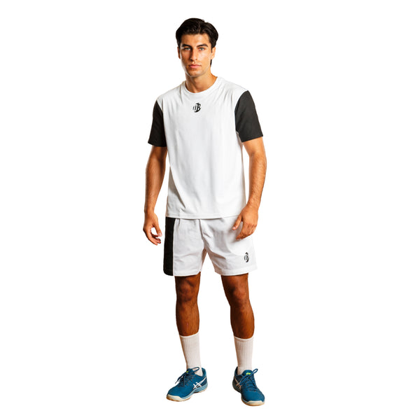 Playera Drybreak Clásica Dryplay Blanca IPlay Padel