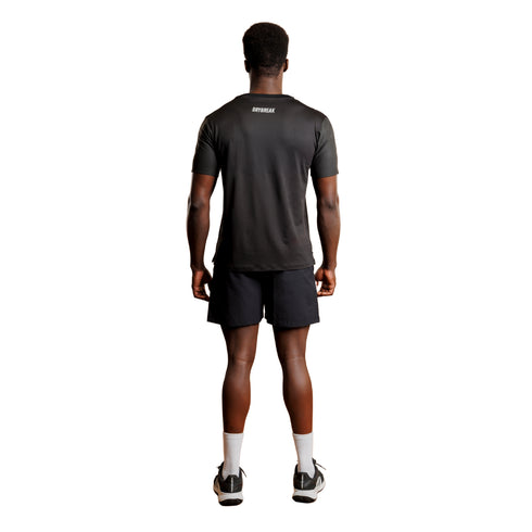 Playera Drybreak Clásica Dryplay Negra IPlay Padel