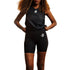 Playera Drybreak DryPadel Negra IPlay Padel