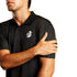 Playera Drybreak Polo Drygame Negra IPlay Padel