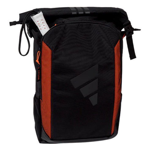 Mochila Adidas Multigame Negro/Naranja 3.4 2025 IPlay Padel