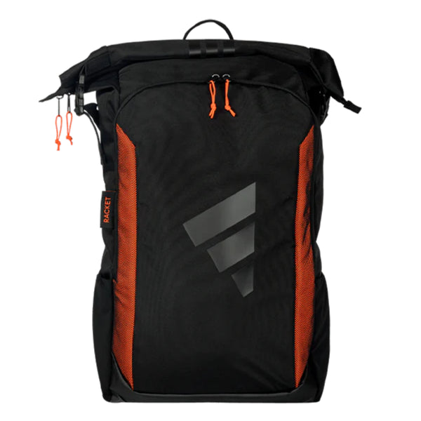 Mochila Adidas Multigame Negro/Naranja 3.4 2025 IPlay Padel