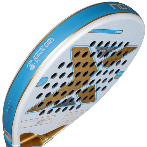 Pala Nox AT10 Luxury Genius 18K Alum Agustín Tapia Edición Especial Buenos Aires 2025