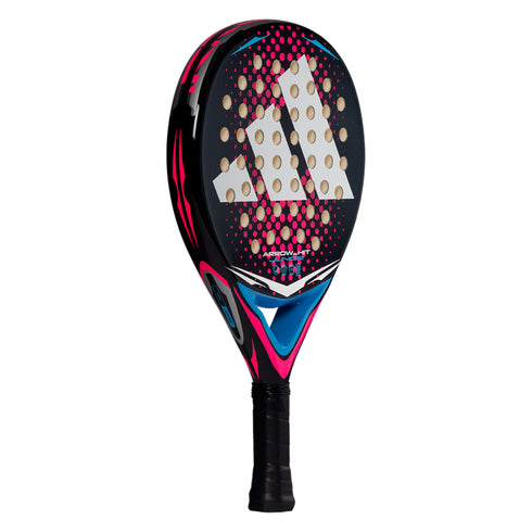 Pala Adidas Arrow Hit Junior Blanco/Rosa 2026 IPlay Padel