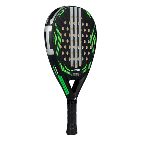 Pala Adidas Match Black/Green 2026 IPlay Padel