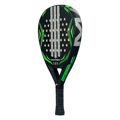 Pala Adidas Match Black/Green 2026 IPlay Padel