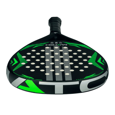 Pala Adidas Match Black/Green 2026 IPlay Padel