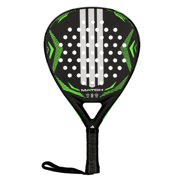 Pala Adidas Match Black/Green 2026 IPlay Padel