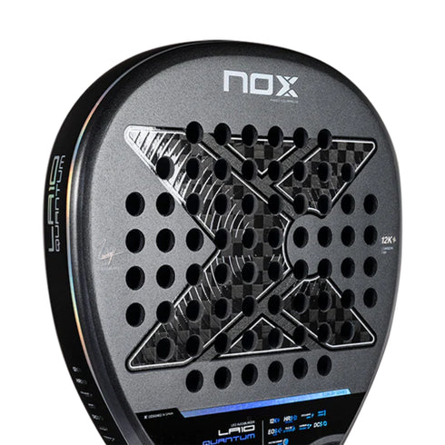 Pala Nox LA10 Quantum 12K 2025 Leo Augsburger IPlay Padel