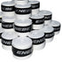 Tambor Overgrips Enebe Lisos Blancos (Pack x100)