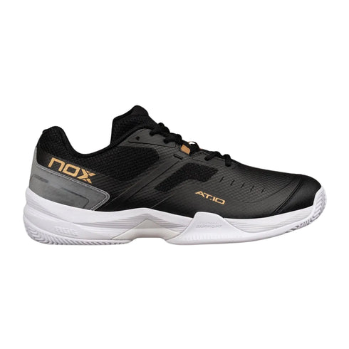 Tenis Nox AT10 Pro Negro/Dorado