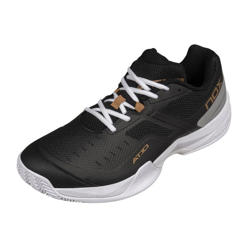 Tenis Nox AT10 Pro Negro/Dorado