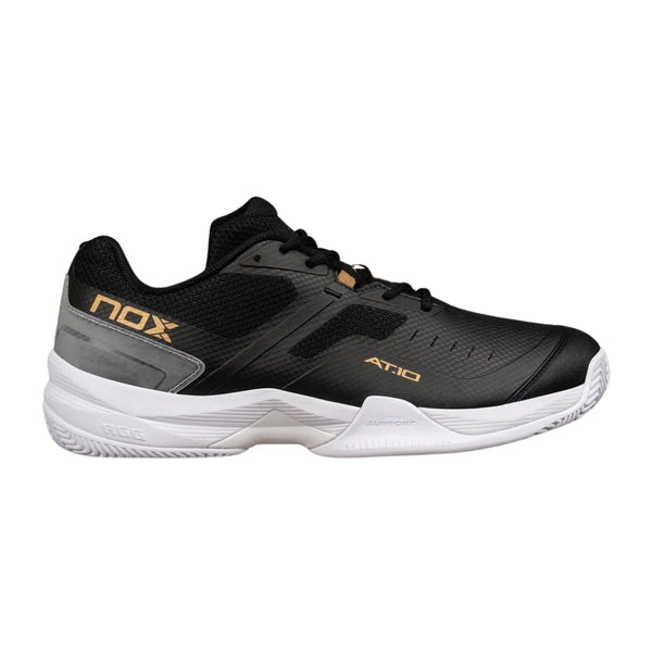 Tenis Nox AT10 Pro Negro/Dorado
