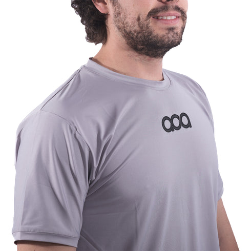 Playera Aca Poliéster Gris IPlay Padel