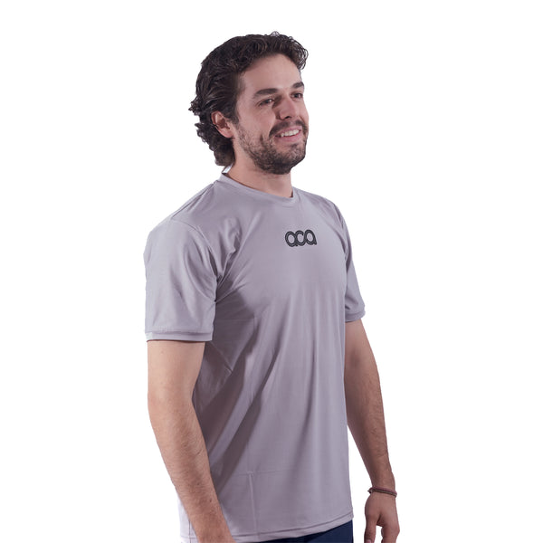 Playera Aca Poliéster Gris